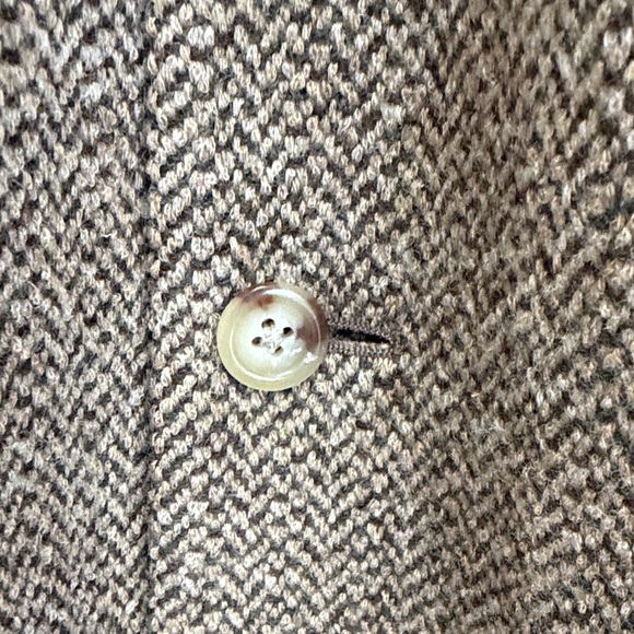 Ralph Lauren Brown Herringbone Blazer - Picture 4 of 9